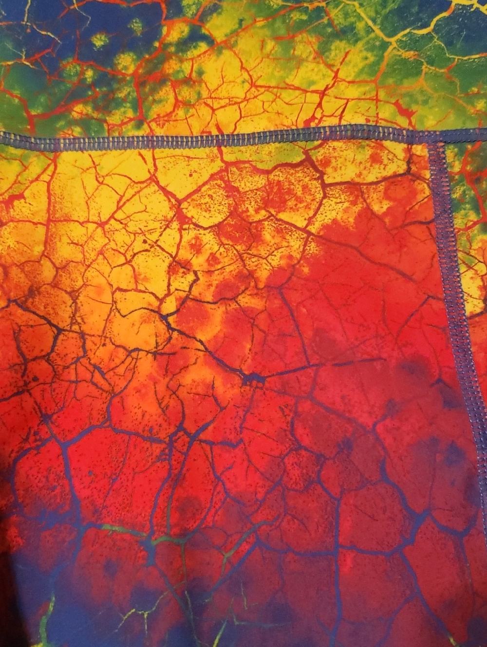 Constantly Varied Gear Tropic Like It's Hot Women's Cracked Rainbow Shorts - Picture 7 of 12